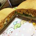 ミルクめろん's cooksnap of when they made ＊たまごとケチャップ＊サンド.