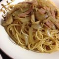 ★ちえちゃん★'s cooksnap of when they made 濃厚 バター風味の和風きのこパスタ.