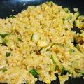 うお月's cooksnap of when they made きゅうりの味噌炒飯.