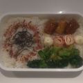 ラクラクダ's cooksnap of when they made キャラおかず＊カニカマとチーズまきまき♬.