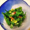 yesmama's cooksnap of when they made サラダほうれん草ベーコンサラダ♡.