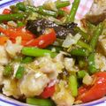 Rick_t's cooksnap of when they made 鶏肉とにんにくの芽の黒酢あんかけ.