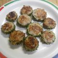 しのばぁたん's cooksnap of when they made ゴーヤの肉詰め.