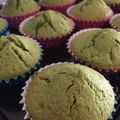 ma＆mi's cooksnap of when they made 抹茶×栗の甘露煮×つぶあんカップケーキ☆.