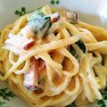 りんりんらんらんママ's cooksnap of when they made カロリー無視！濃厚カルボナーラ.