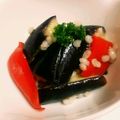 ウサ☆（・×・）'s cooksnap of when they made レンチン簡単！ナスともち麦のマリネ.