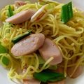 きつねどんべい's cooksnap of when they made 創味シャンタンで！ねぎ塩焼きそば♪.