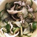 ユズハ★'s cooksnap of when they made サラダチキンと胡瓜のゴマポン和え.
