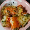 ポポポポポフィ〜♡'s cooksnap of when they made 超簡単！モッチモチ♡カニカマの磯辺焼き.