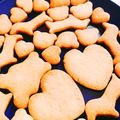 【狗神cafe】's cooksnap of when they made サクサクはちみつ風味クッキー.