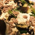 にきてぃー's cooksnap of when they made ナスとピーマンとお豆腐の挽き肉味噌炒め.