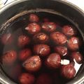 あやややひめ's cooksnap of when they made 栗の渋皮煮.
