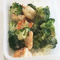 やじりつ's cooksnap of when they made エビとブロッコリーのエビマヨ　ぷりぷり♪.