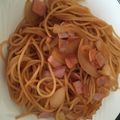 ごり23's cooksnap of when they made ナポリタン目玉焼きをのせて！！.