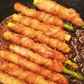 あさっぴ1112's cooksnap of when they made 焼肉のたれで♪アスパラ豚ばら肉巻き☆.