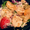 ぴょまる's cooksnap of when they made 焼いて絡めて簡単♡海老マヨ♡エスニック風.