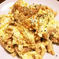 モケ缶's cooksnap of when they made マカロニコーンのたまごサラダ＊.