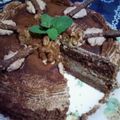 LALAにゃん's cooksnap of when they made 簡単すぎラム酒のきいた大人なチョコケーキ.