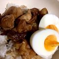 まぁちゃん58's cooksnap of when they made 簡単！鶏もも肉の焼き鳥丼(タレ別保存用).