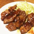 とらみゃん's cooksnap of when they made タレも美味しい！！豚テキ♡.