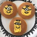 まいうぅ's cooksnap of when they made アイシング☆ミニオンクッキー.