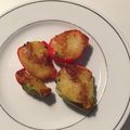 ラクラクダ's cooksnap of when they made ピーマンのじゃがいも詰め.