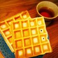 coppie's cooksnap of when they made 簡単♡卵ひとつで♡アメリカンワッフル.