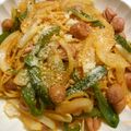 s3n's cooksnap of when they made 昔ながらのナポリタンスパゲティ♪.