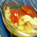 キョク's cooksnap of when they made トマトと卵のスープ.