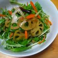 kitchenYUU's cooksnap of when they made 蓮根のきんぴらサラダ.