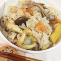 *nana*'s cooksnap of when they made たっぷりきのこの炊き込みごはん.