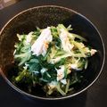 ebiholic's cooksnap of when they made 水菜のおひたし.