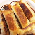 sugarCUBE☆'s cooksnap of when they made 揚げないよ！春巻きビーフポテトコロッケ.