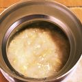 みぇんじぇる0404's cooksnap of when they made 合わせ味噌で作る卵のおかゆ♡.