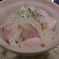 ケクケク's cooksnap of when they made レンジで簡単♪ベーコンと玉ねぎのマリネ.