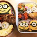 はるななひ's cooksnap of when they made キャラ弁＊怪盗グルーのミニオン.
