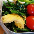 shiorinn's cooksnap of when they made ■糖質制限■卵ほうれん草ごまあえ簡単副菜.