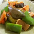 ☆Rokko☆'s cooksnap of when they made ☆夏野菜のカレーナポリタン風ソテー☆.