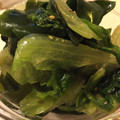 yoko_yoko's cooksnap of when they made わかめとサニーレタスの炒め物.