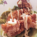 花団子＊'s cooksnap of when they made 唐揚げアレンジ 簡単 カラマヨ丼.