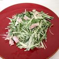 」りふ's cooksnap of when they made ❁水菜ベーコンマヨ合え❁.