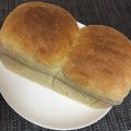 とらねこレストラン's cooksnap of when they made 白神こだま酵母の食パン☆全粒粉入り☆.