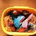 し—ちゃん's cooksnap of when they made 仮面ライダービルドのキャラ弁.