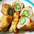 氷室☆蘭's cooksnap of when they made オクラのチーズピカタ豚肉巻き.