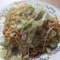 きらり流れ星's cooksnap of when they made ダシダで♡簡単焼きそば.