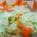 tera☆mix's cooksnap of when they made キャベツとにんじんの胡麻和え.