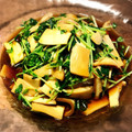 tamaen's cooksnap of when they made ☺デパ地下風エリンギと豆苗の簡単サラダ☺.