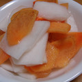 cafe-cafe's cooksnap of when they made かぶと柿の甘酢漬け.