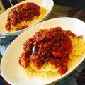yucanpon's cooksnap of when they made 基本のミートソース☆トマトソース.