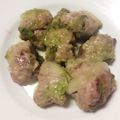 ぽぽぽんきち's cooksnap of when they made ☆レタス丸ごと1個食べられるロールレタス☆.